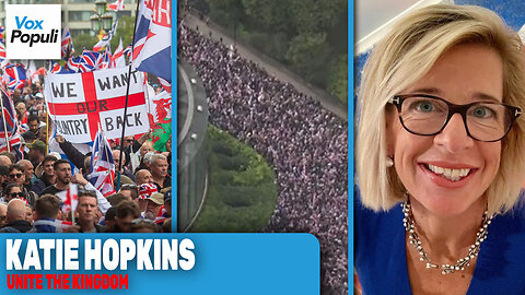 Katie Hopkins: LAWFARE IS BEING USED AGAINST ALL OF YOU | Tommy Robinsons' 'Unite the Kingdom'