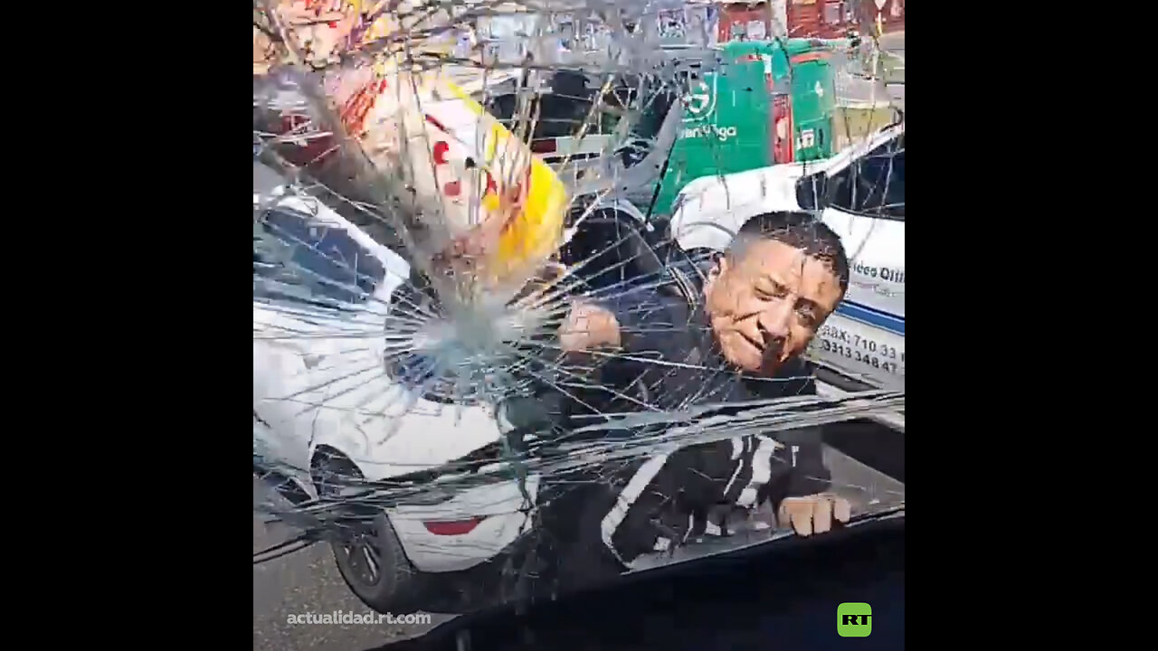 Furia y agresión en la carretera en Colombia