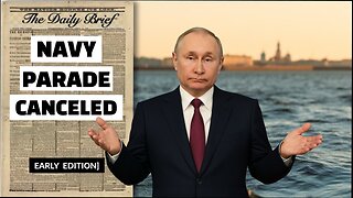 Putin HUMILIATED as Security Fears Axe Navy Show