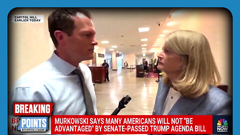 Republican Sen STUNLOCKED Confronted On Trump 'Beautiful Bill'