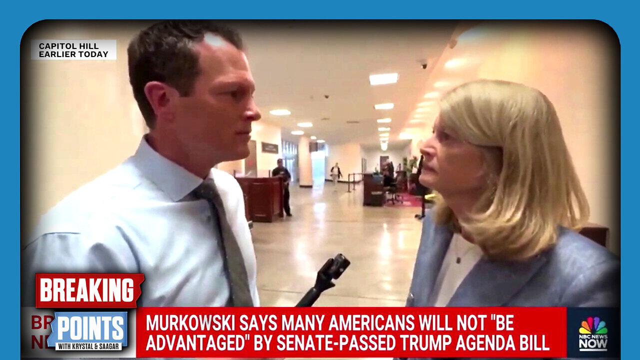 Republican Sen STUNLOCKED Confronted On Trump 'Beautiful Bill'