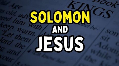 "Unveiling Jesus in the Old Testament: The Intriguing Connection to King Solomon"