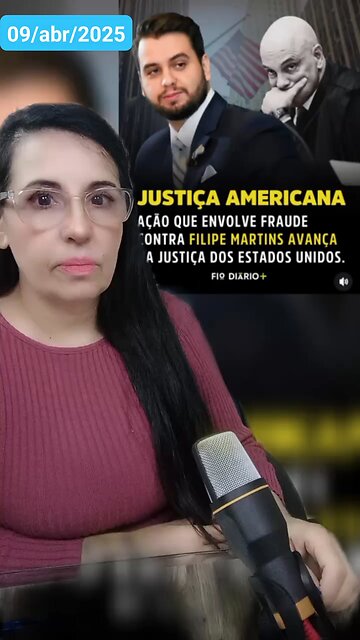 ação de Filipe Martins nos EUA