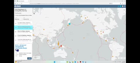 TODAYS 7.8 EARTHSHAKE AND TSUNAMI WARNING