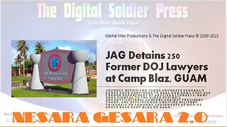 JAG Detains 250 Former DOJ Lawyers at Camp Blaz GUAM