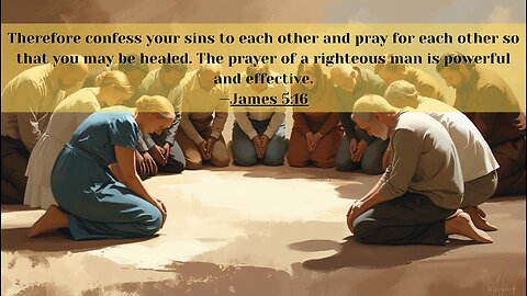 Resilience James 5_16 This is healing ground