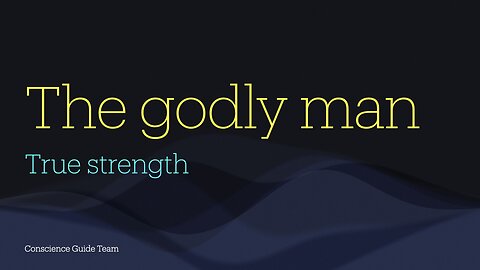 Godly man