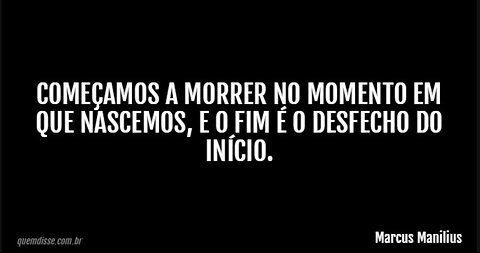 Por que nascemos?