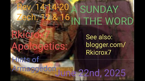 A Sunday in the Word for June 22nd, 2025