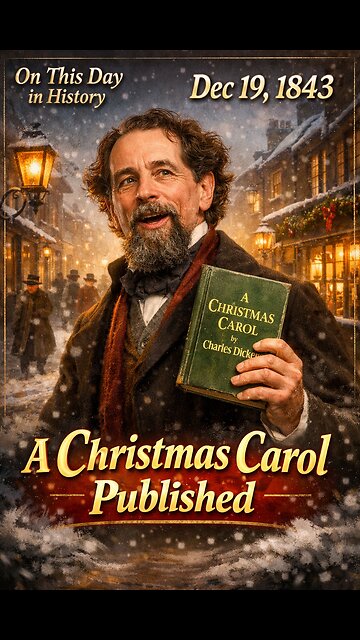 🎄 On This Day: Dickens Publishes A Christmas Carol