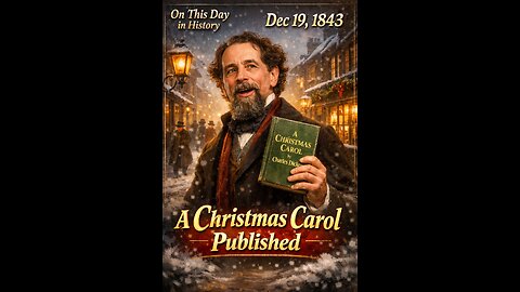 🎄 On This Day: Dickens Publishes A Christmas Carol