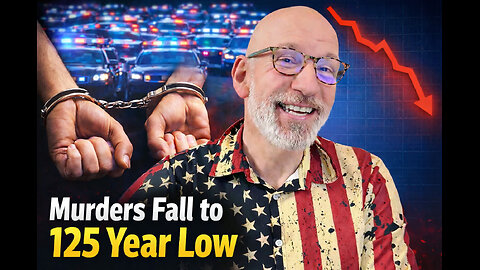Murders fall to 125 year low