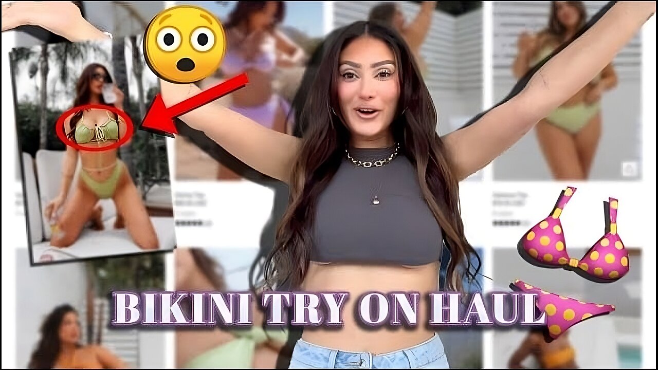 🔥 New Lingerie Try-On Haul 👙 Sexy Bikini & Lingerie Showcase | 4K Ultra HD + Full HD 1080p