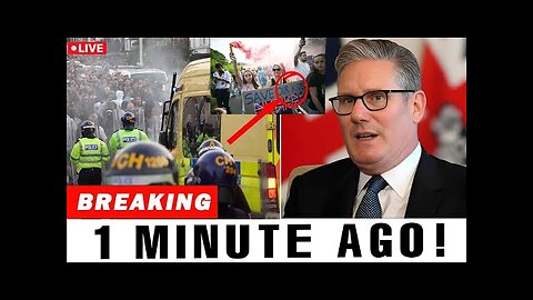 1 MIN AGO: 37 Hotels Burn as 100,000 Protesters FLOOD Belfast Streets | News UK