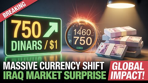 750 Dinars Per Dollar – Massive Shift in Iraq’s Currency Market 💥 IQD News