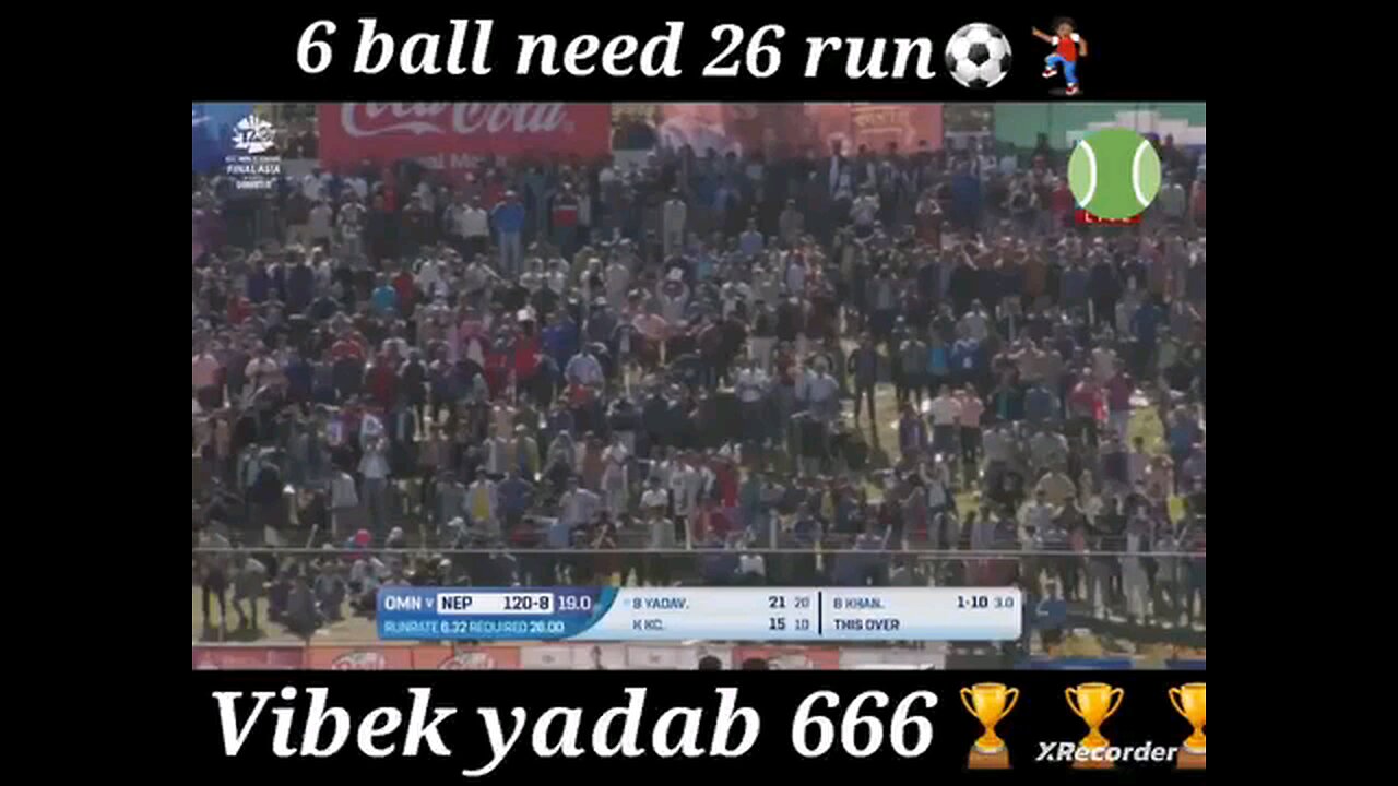 last over thriller match Nepal