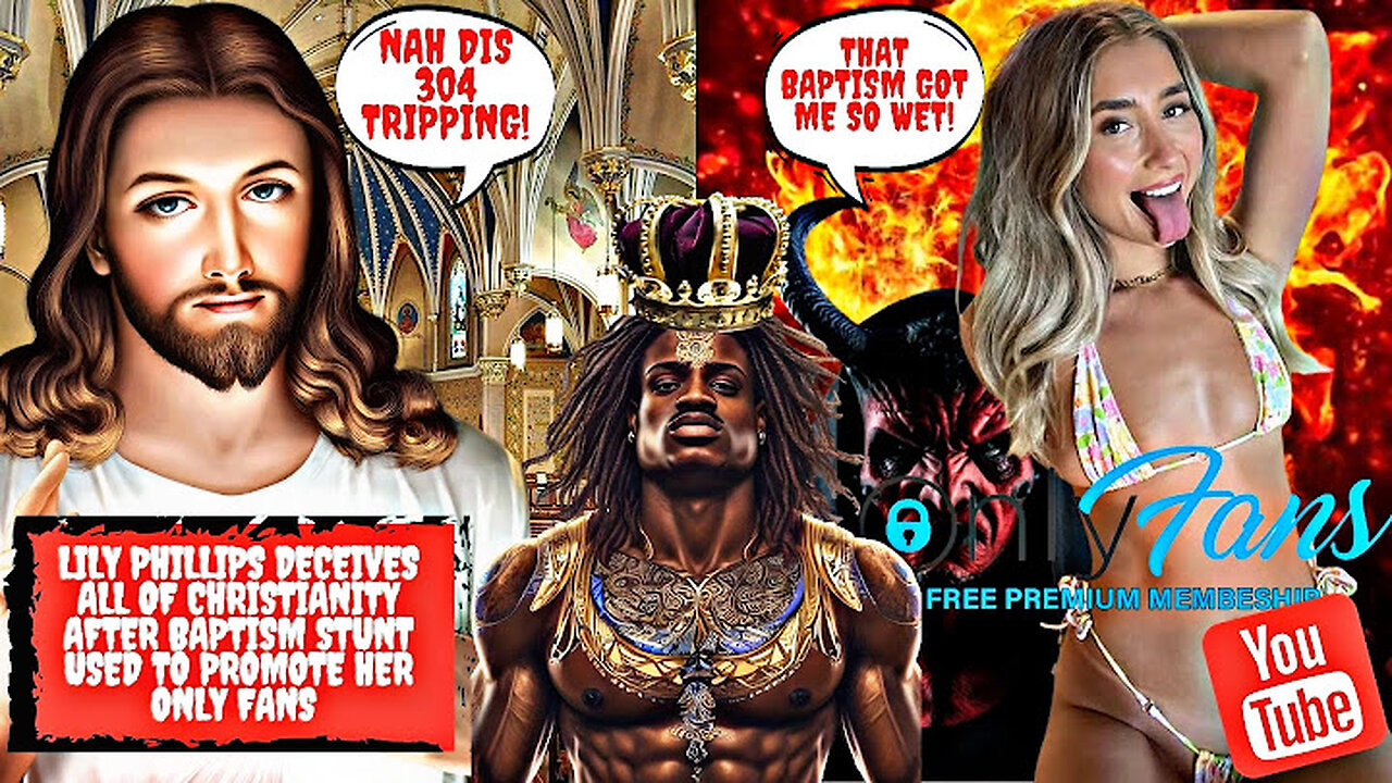 Lily Phillips Deceives All of Christianity After Baptism Stunt Used to Promote Her Only Fans