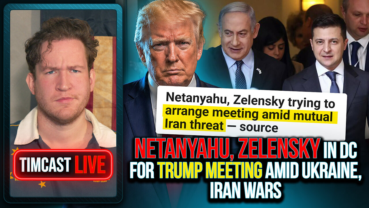 Netanyahu, Zelensky In DC For Trump Meeting Amid Ukraine, Iran Wars