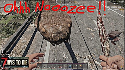 7D2D Giant (Zombie?) SNAKES!!!