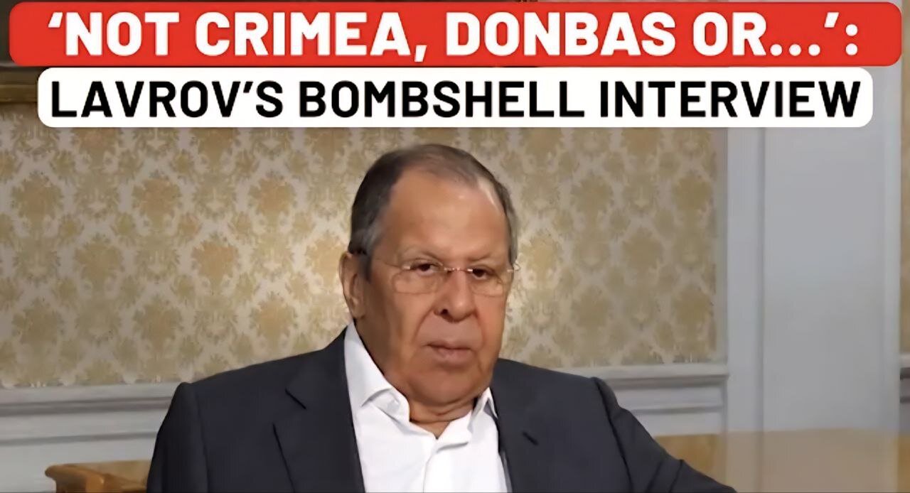 Lavrov Stuns Trump With Territory Declaration After Washington Summit: ‘Not Crimea, Donbas Or…’