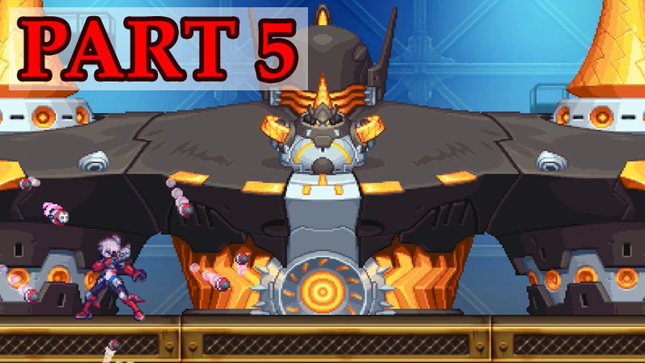 Let's Play - Azure Striker Gunvolt 2 (Trilogy Enhanced version) part 5