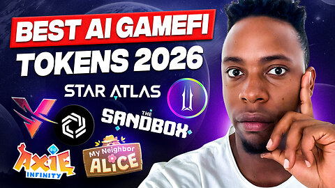 Top 7 AI GameFi Tokens Set to Explode in 2026 | The Hottest AI-Powered Gaming Tokens 🔥