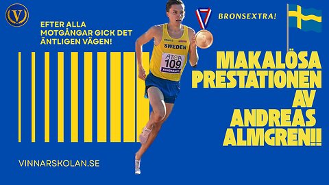 Svenske stjärnlöparen bröt långa medaljtorkan! 🇸🇪🥉