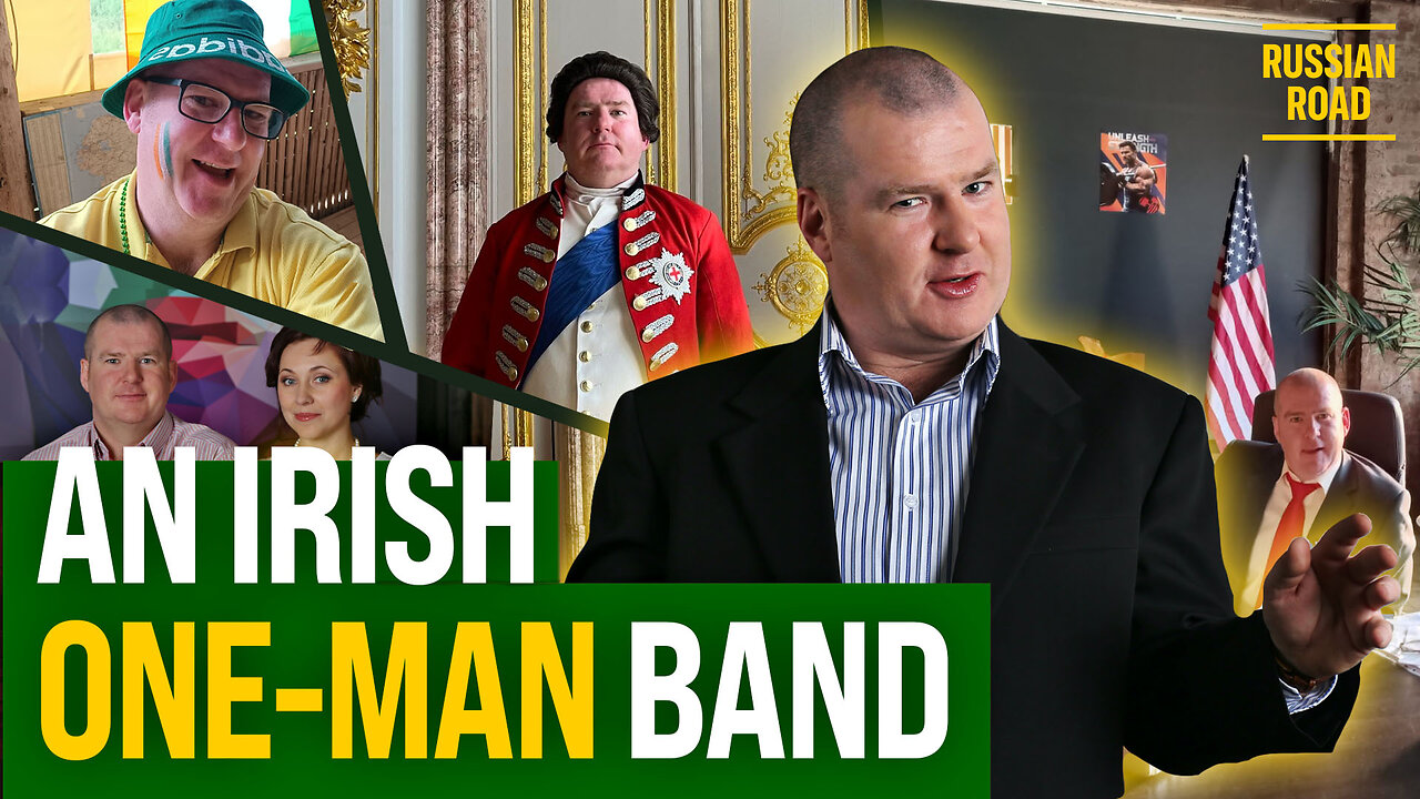 IRISH teacher played the King of ENGLAND in a RUSSIAN series | Hugh Mc Enaney