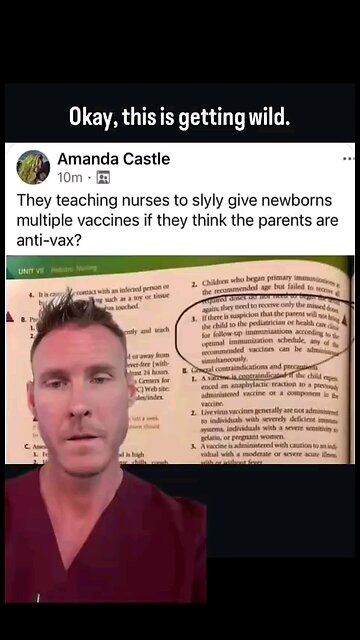 Nurses Taught To Load Kids Up With Vaccines If They Suspect They Wont Come Back For Their "Shots"