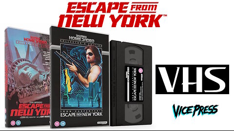 Escape From New York [Vice Press Collector's Edition VHS] Directed by John Carpenter