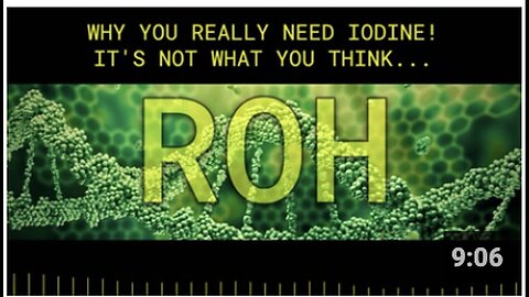 "The Unexpected Necessity of Iodine: It's Not What You Think!"