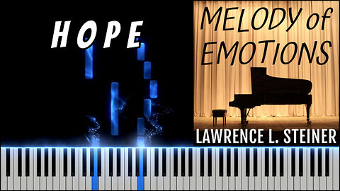 HOPE – Melody of Emotions | Piano Tutorial & MIDI Visualization