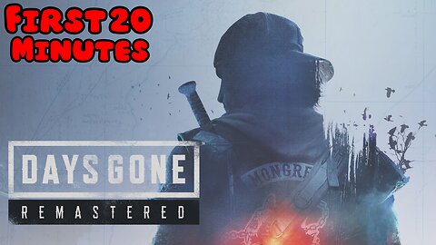 Days Gone Remastered - First 20 Minutes (No Commentary Gameplay)