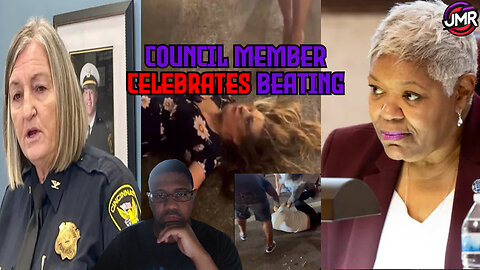 Cincinnati council member CELEBRATES the beating of white people
