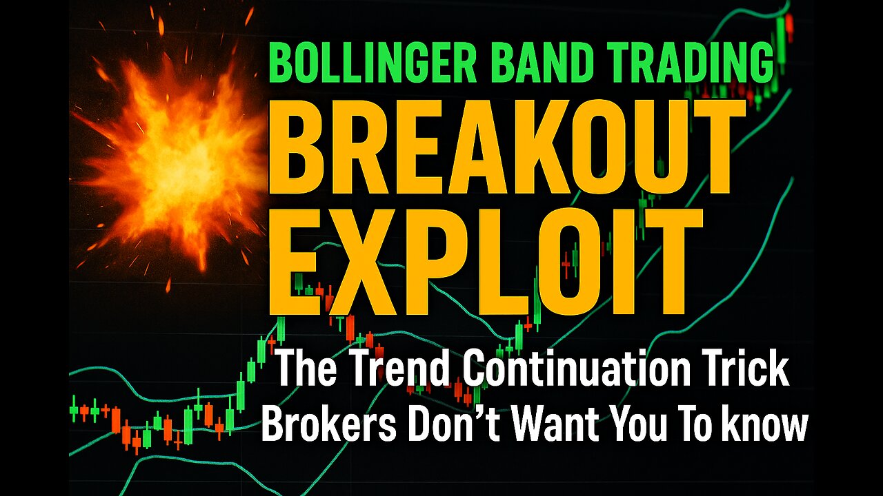 Bollinger Band Trading BREAKOUT EXPLOIT: The Trend Continuation Trick Brokers Don't Want You To Know