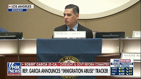 Rep Robert Garcia Announces Immigration Abuse Tracker