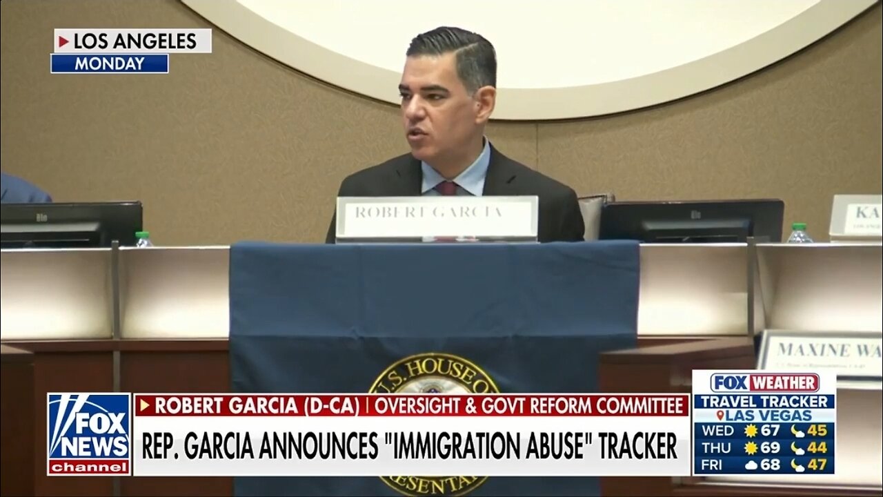 Rep Robert Garcia Announces Immigration Abuse Tracker