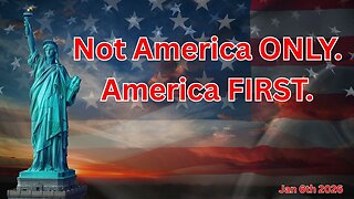 Not America ONLY. America FIRST.