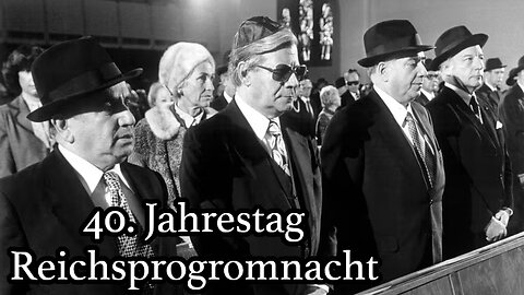 1978-11-09 Helmut Schmidt Rede 40. Jahrestag Reichspogromnacht