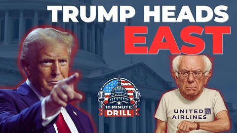 Trump Heads abroad, Bourgeois Bernie, China Trade, Dems attack ICE and MORE