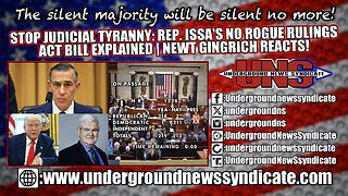 Stop Judicial Tyranny: Rep. Issa's No Rogue Rulings Act Bill Explained | Newt Gingrich Reacts