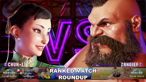 Kuya Kalbo SF6 Ranked Match Roundup. Chun Li Master Rank [Hori Fight Stick]