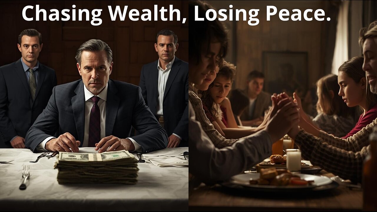Chasing Wealth, Losing Peace.