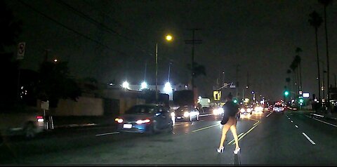South Los Angeles, California at night 🌛 👀