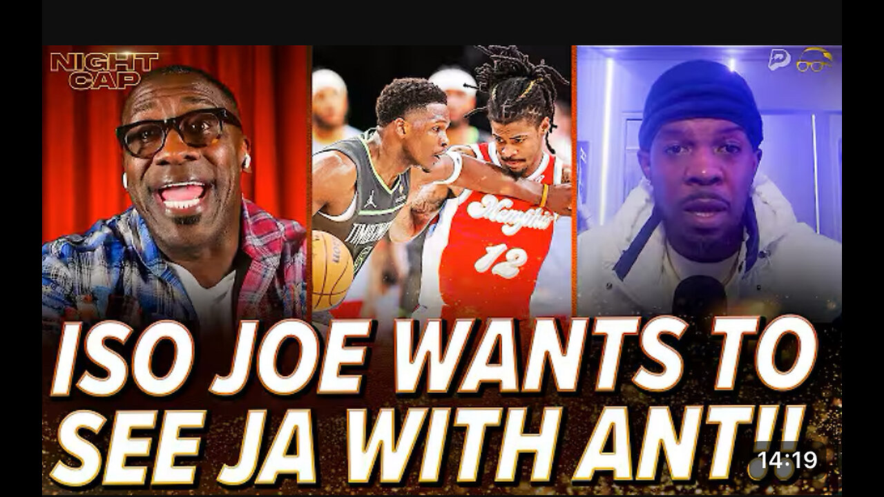 ISO JOE hot take on Ja Morant with Shannon sharp and ocho