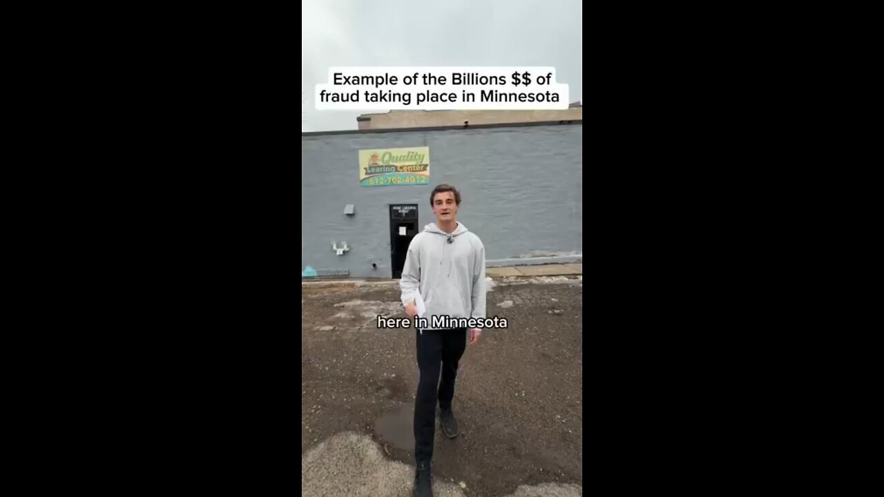 Minnesota day care scam video