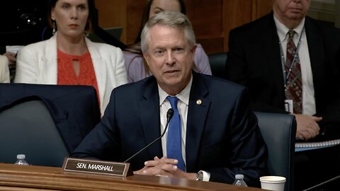 Sen. Roger Marshall at the Senate HELP Hearing