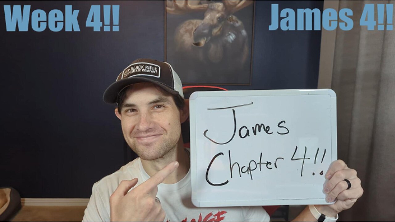 Weekly Bible Reading 4 - James 4!!!