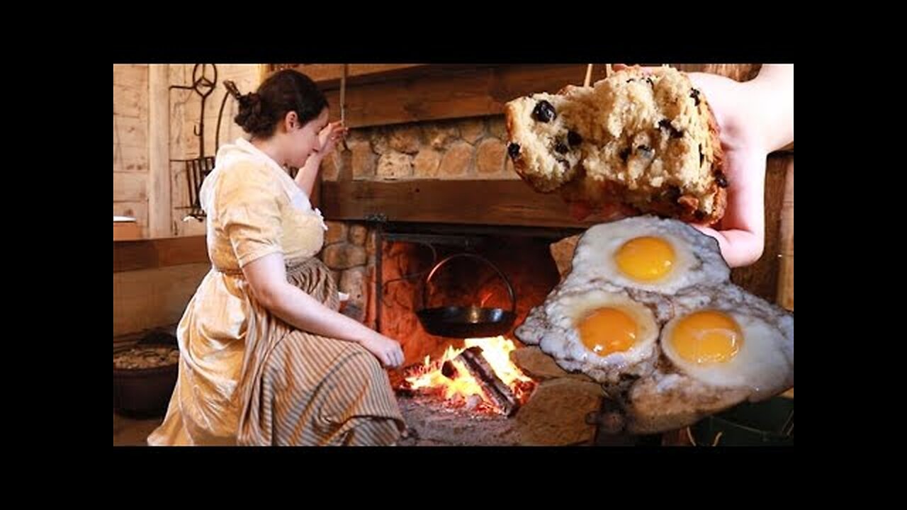Making Breakfast in the 1820s |Coffee, Cake, Eggs| ASMR