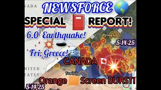NF 🌎 Special 📕 Report! Greece! 🇬🇷 Large Earthquake!💥 D.U.M.B. SLAMMER JAMMER ! 💥